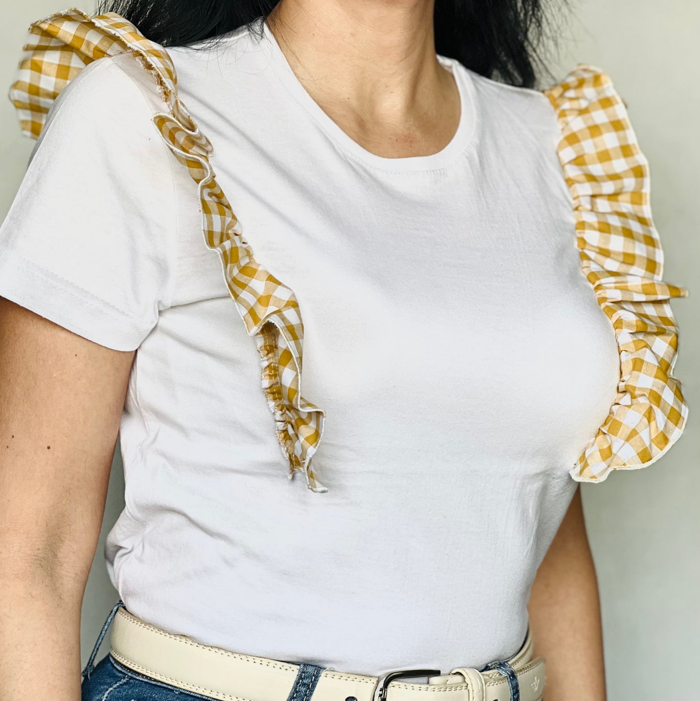 Camiseta “VOLANTE VICHY”