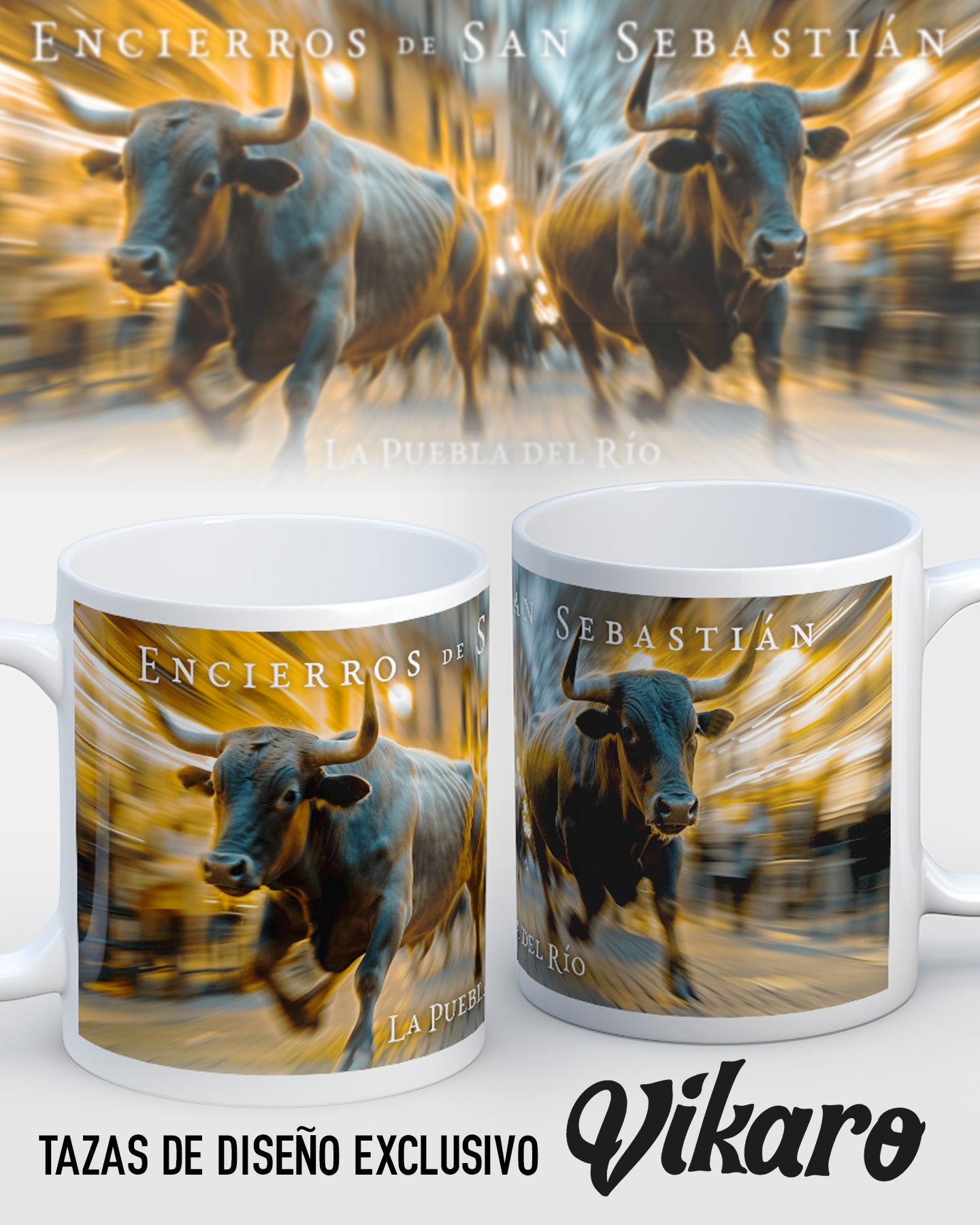 Taza especial TOROS SAN SEBASTIÁN