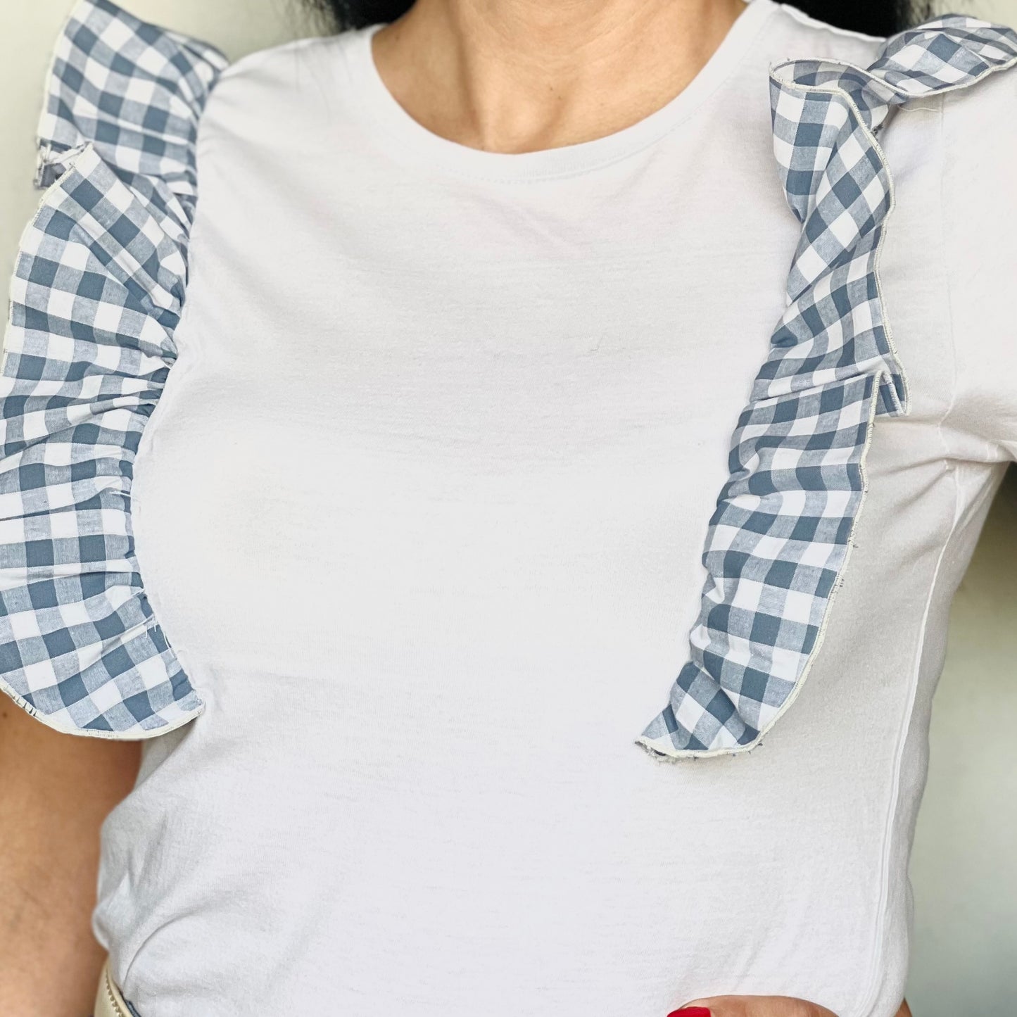 Camiseta “VOLANTE VICHY”