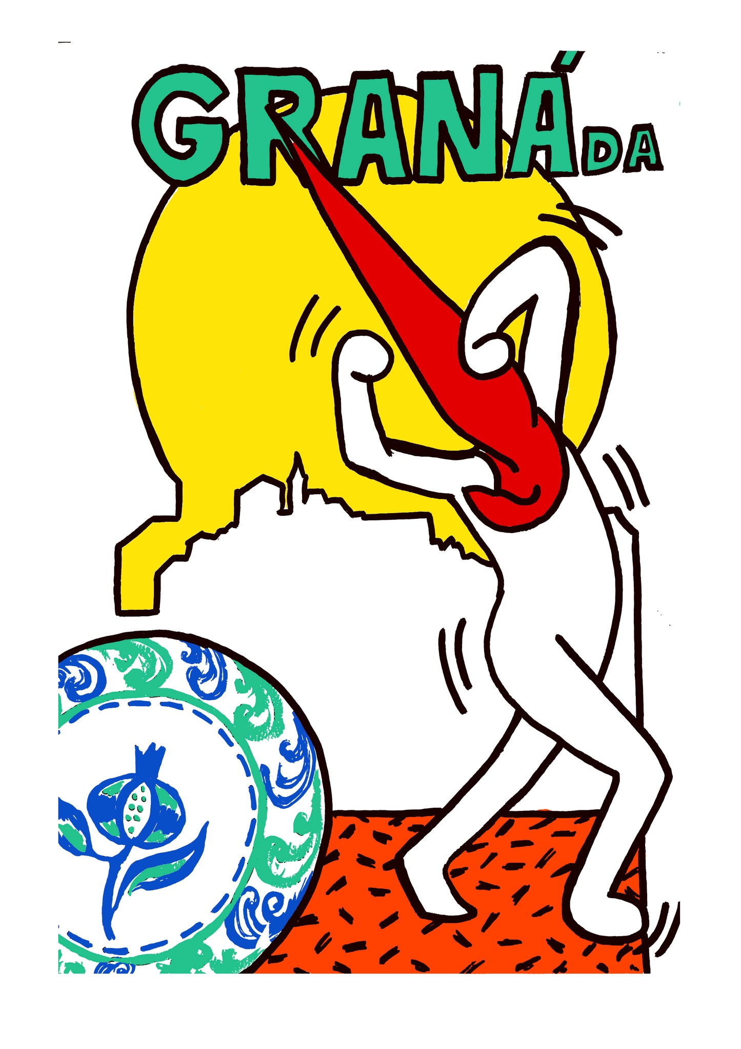 Camiseta GRANADA FLAMENCA