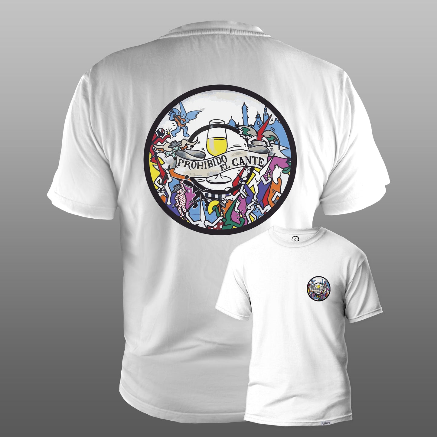 Camiseta PROHIBIDO EL CANTE