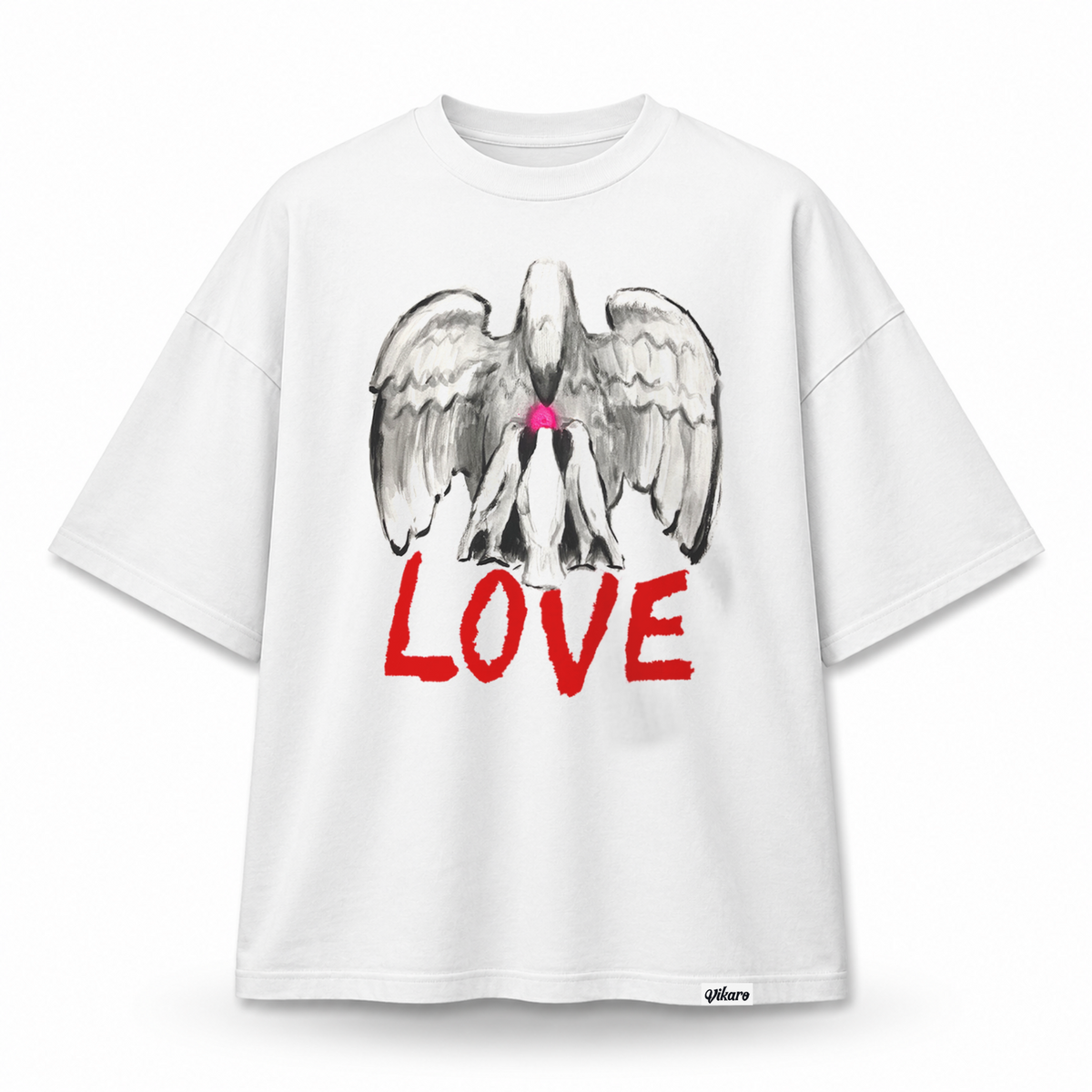 Camiseta "AMOR" ROJO