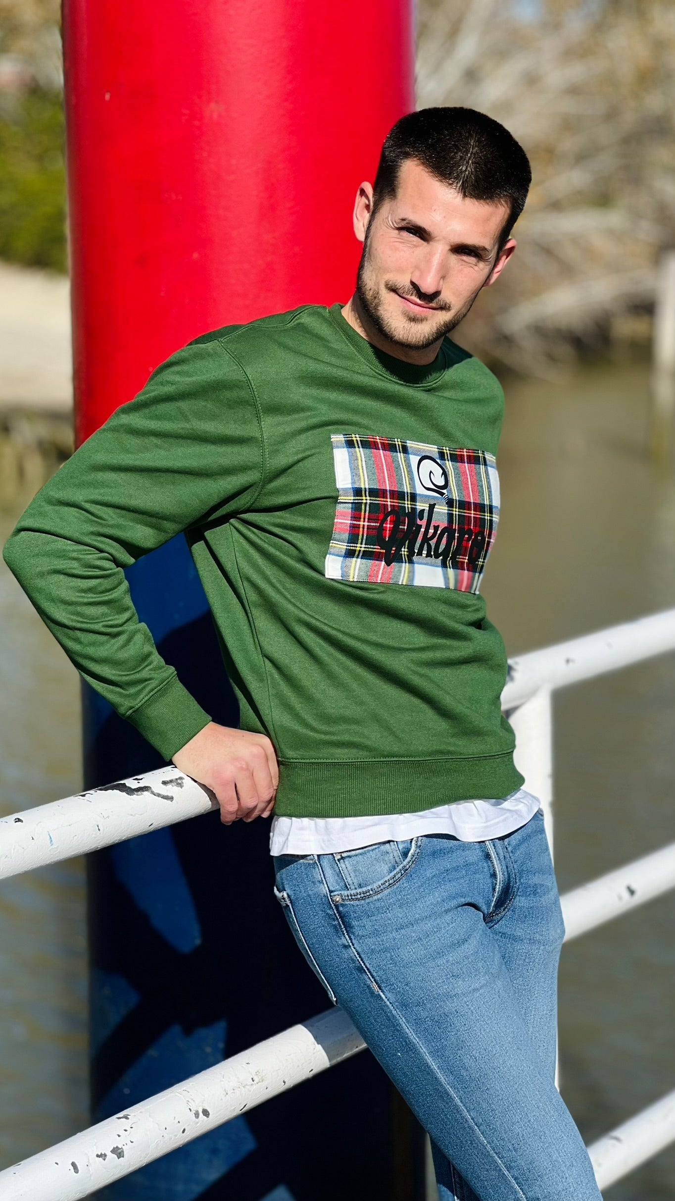 Sudadera “ESCOCIA” VERDE