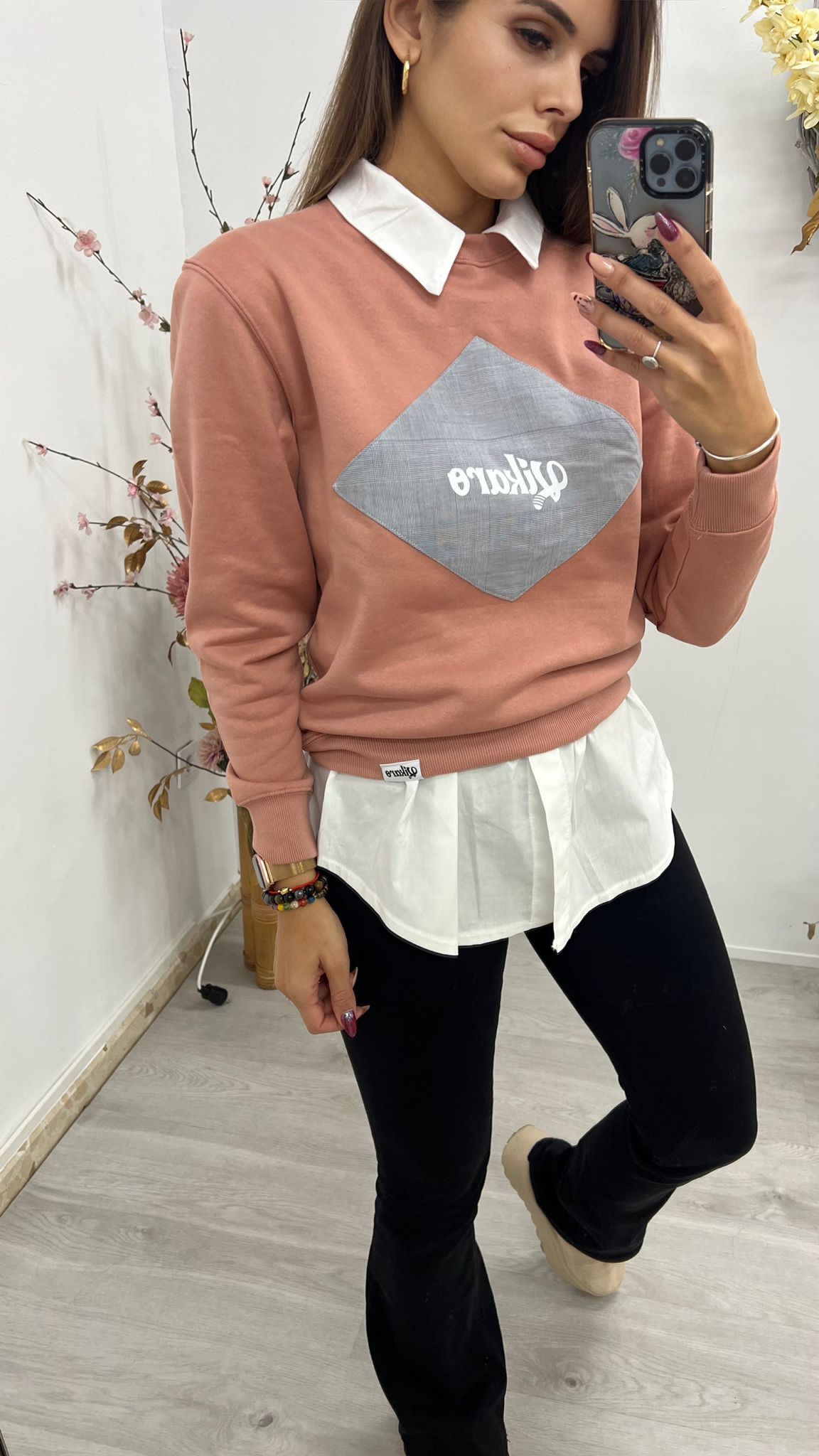 Sudadera mod. BOUTIQUE MILANO