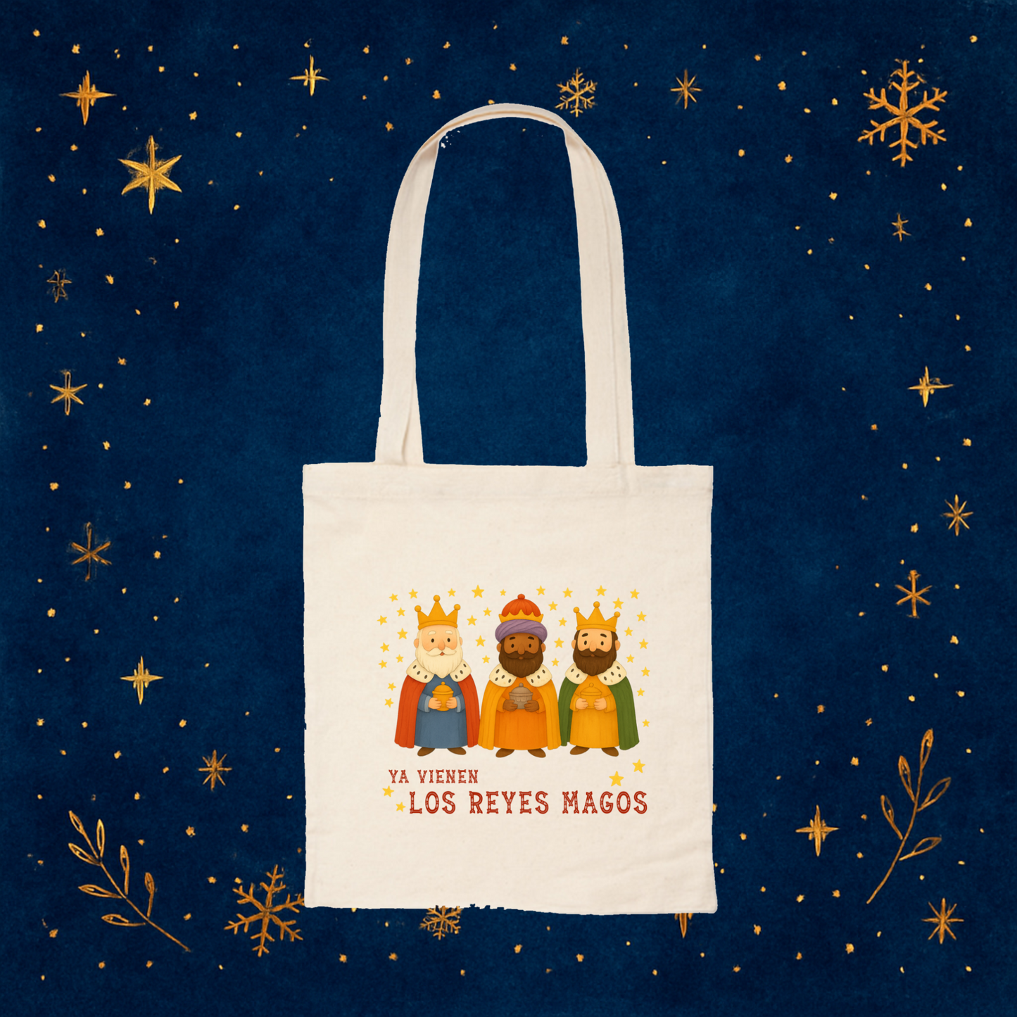BOLSA TOTE BAG “YA VIENEN LOS REYES MAGOS”