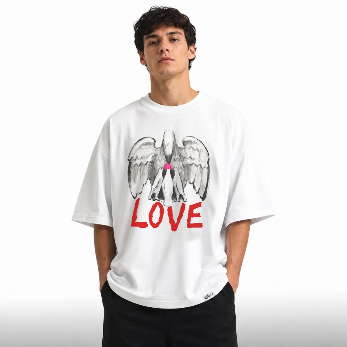 Camiseta "AMOR" ROJO