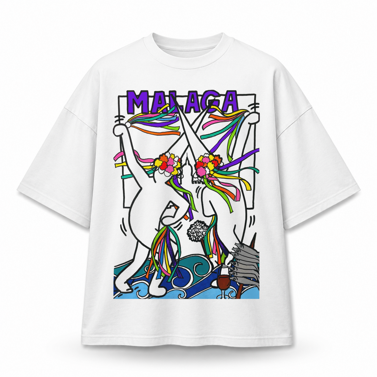 Camiseta MALAGA FLAMENCA