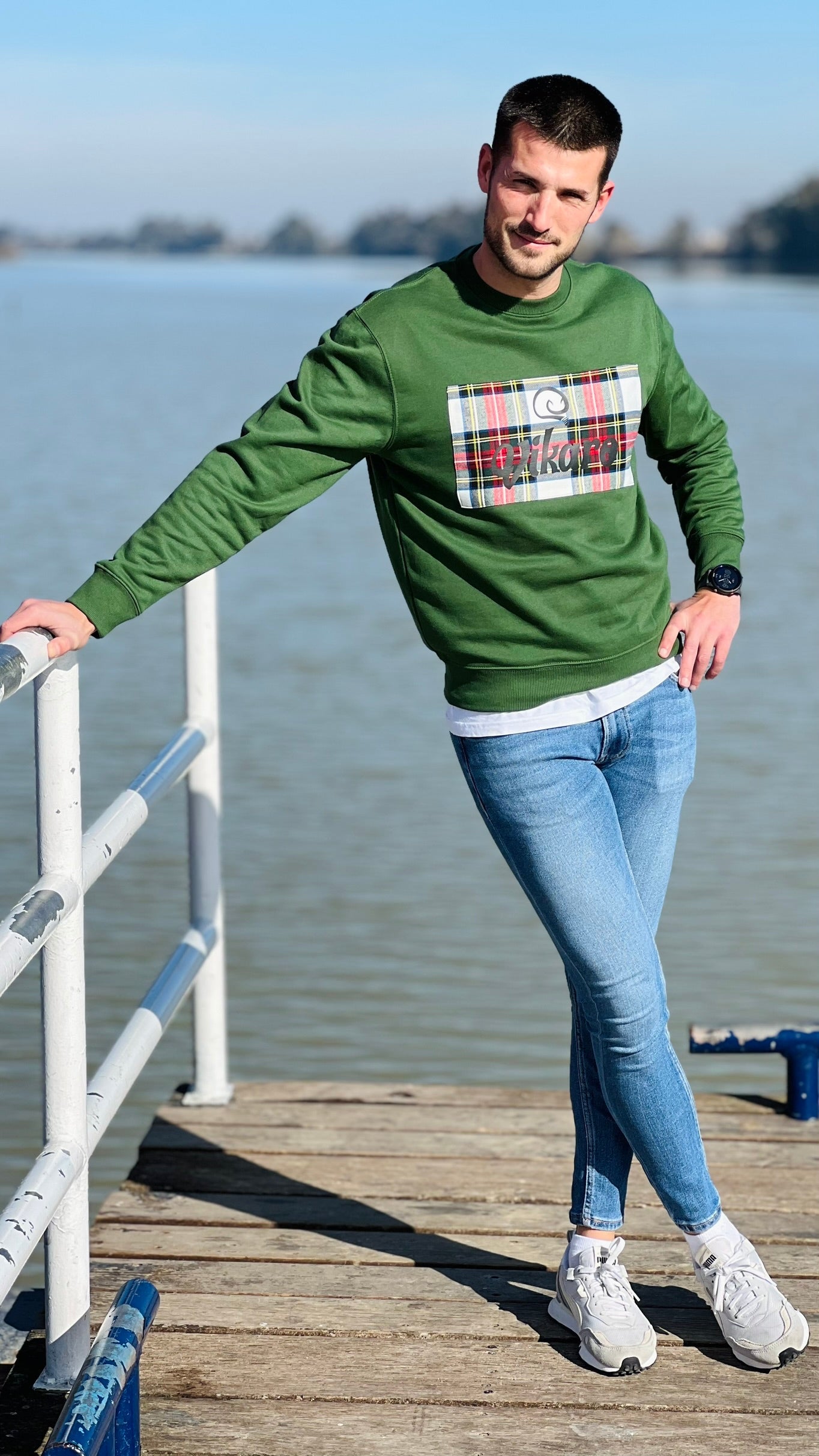 Sudadera “ESCOCIA” VERDE