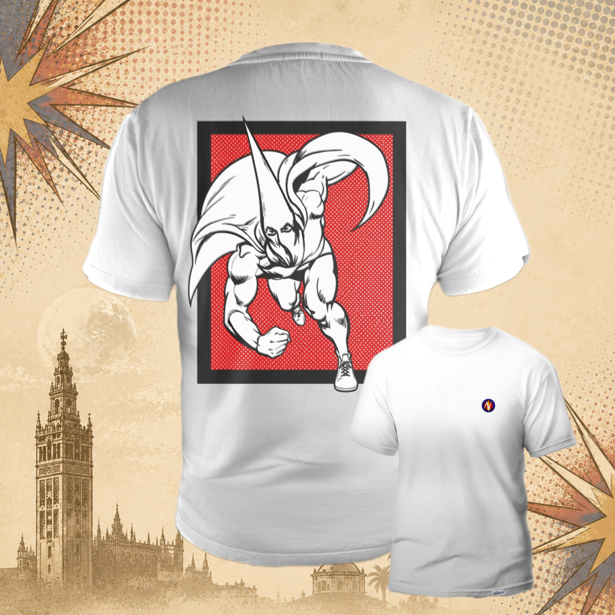 Camiseta Capitán Nazareno "UN HÉROE MUY NUESTRO"