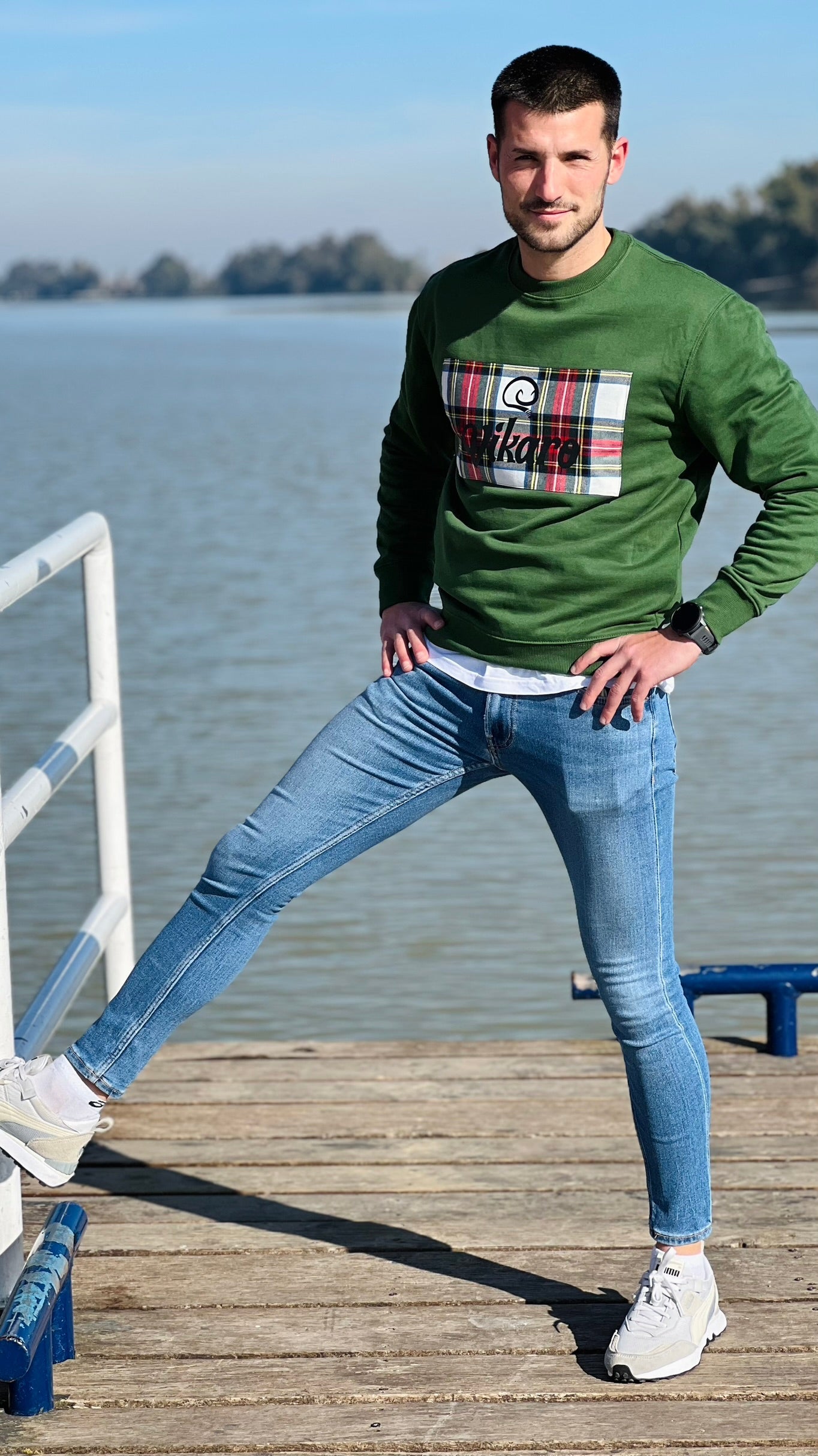 Sudadera “ESCOCIA” VERDE