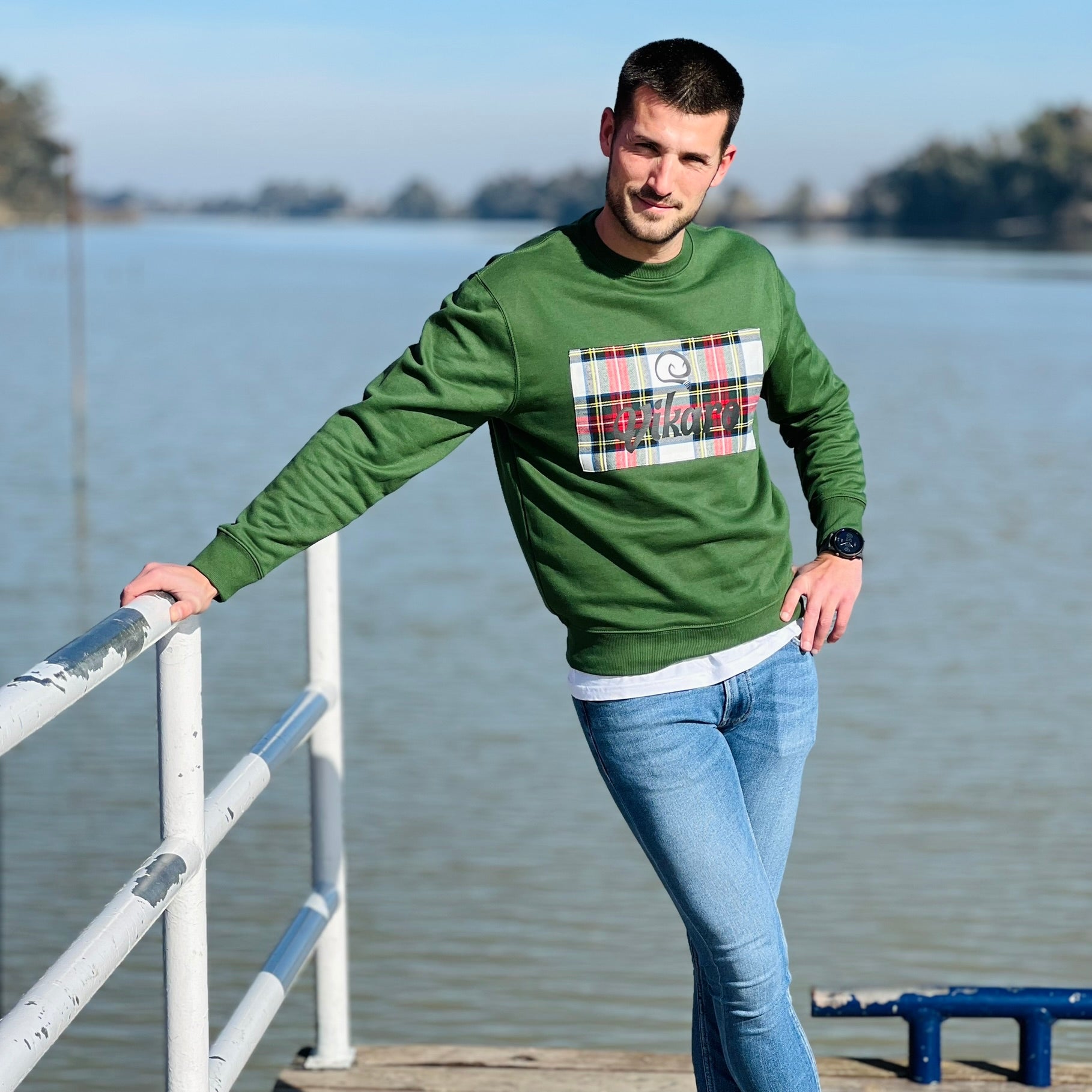 Sudadera “ESCOCIA” VERDE