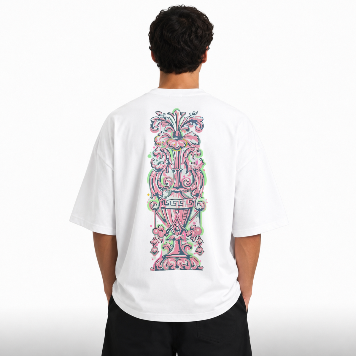 Camiseta artística  “ORNAMENTO POP”