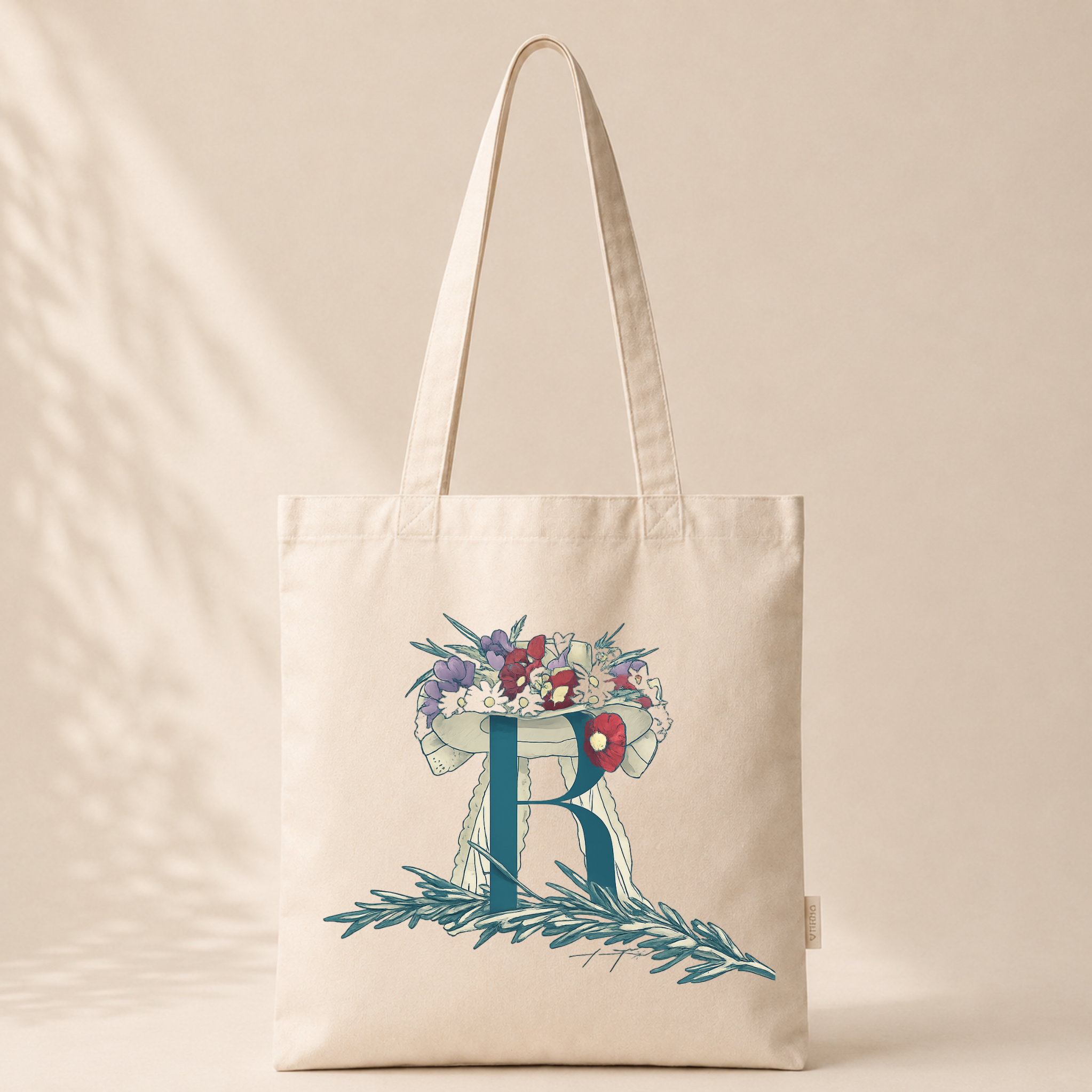 Totebag  “R de VIRGEN DE PASTORA”