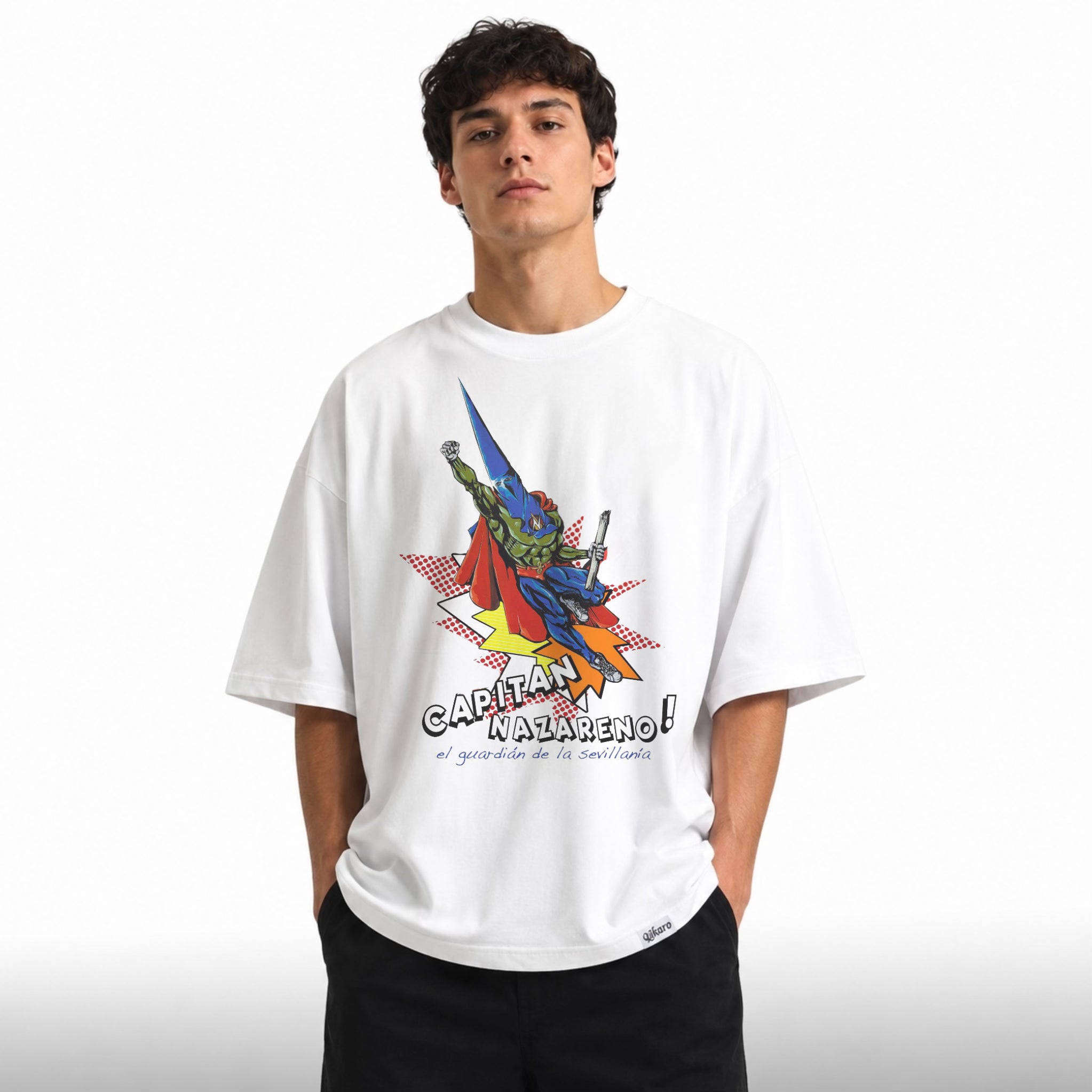 Camiseta Capitán Nazareno "GUARDIÁN DE LA SEVILLANÍA"