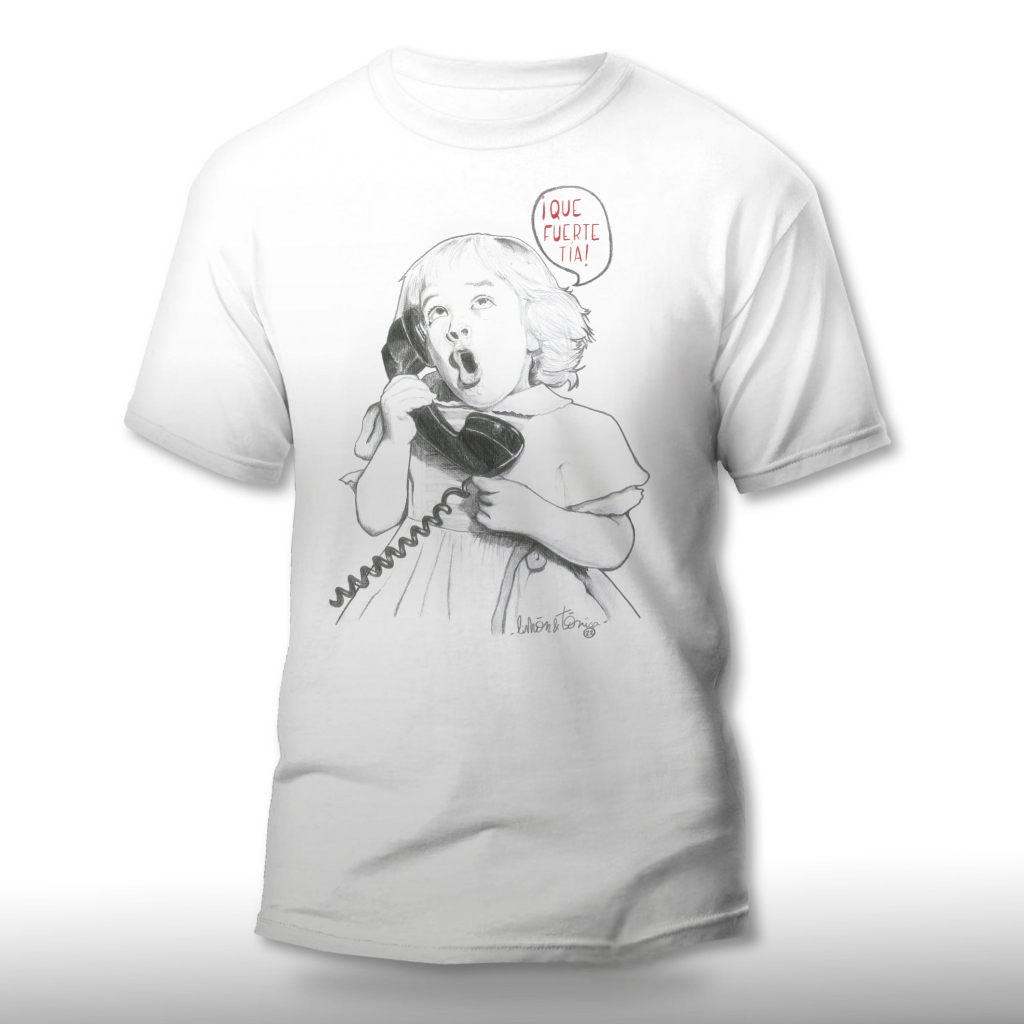 Camiseta ZARVAJE | ¡QUE FUERTE TIA!