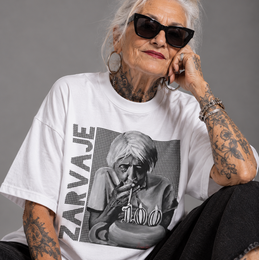 Camiseta ZARVAJE | 100 AÑOS ¡¿Y QUE?!