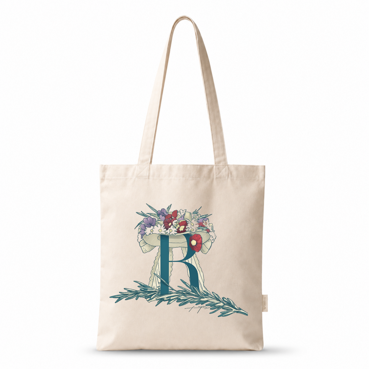 Totebag  “R de VIRGEN DE PASTORA”