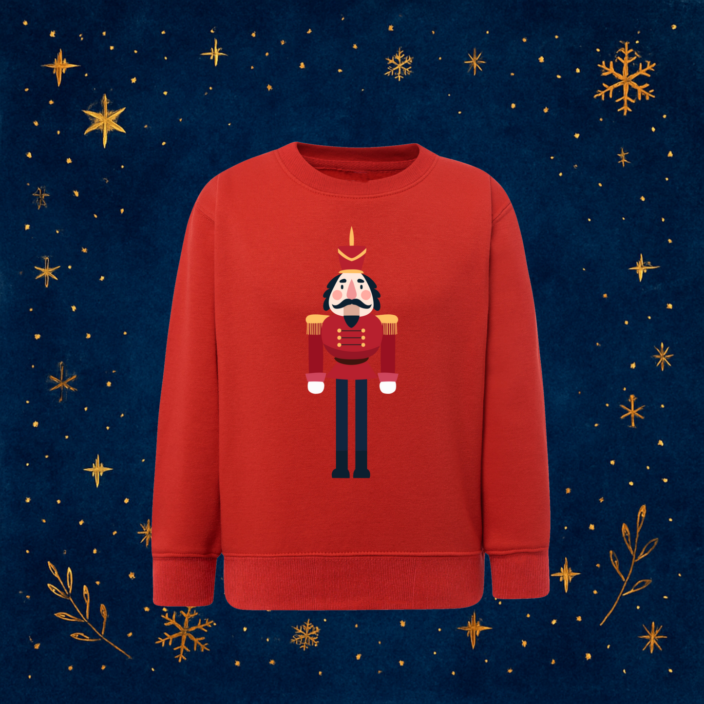 Sudadera roja “CASCANUEZ”