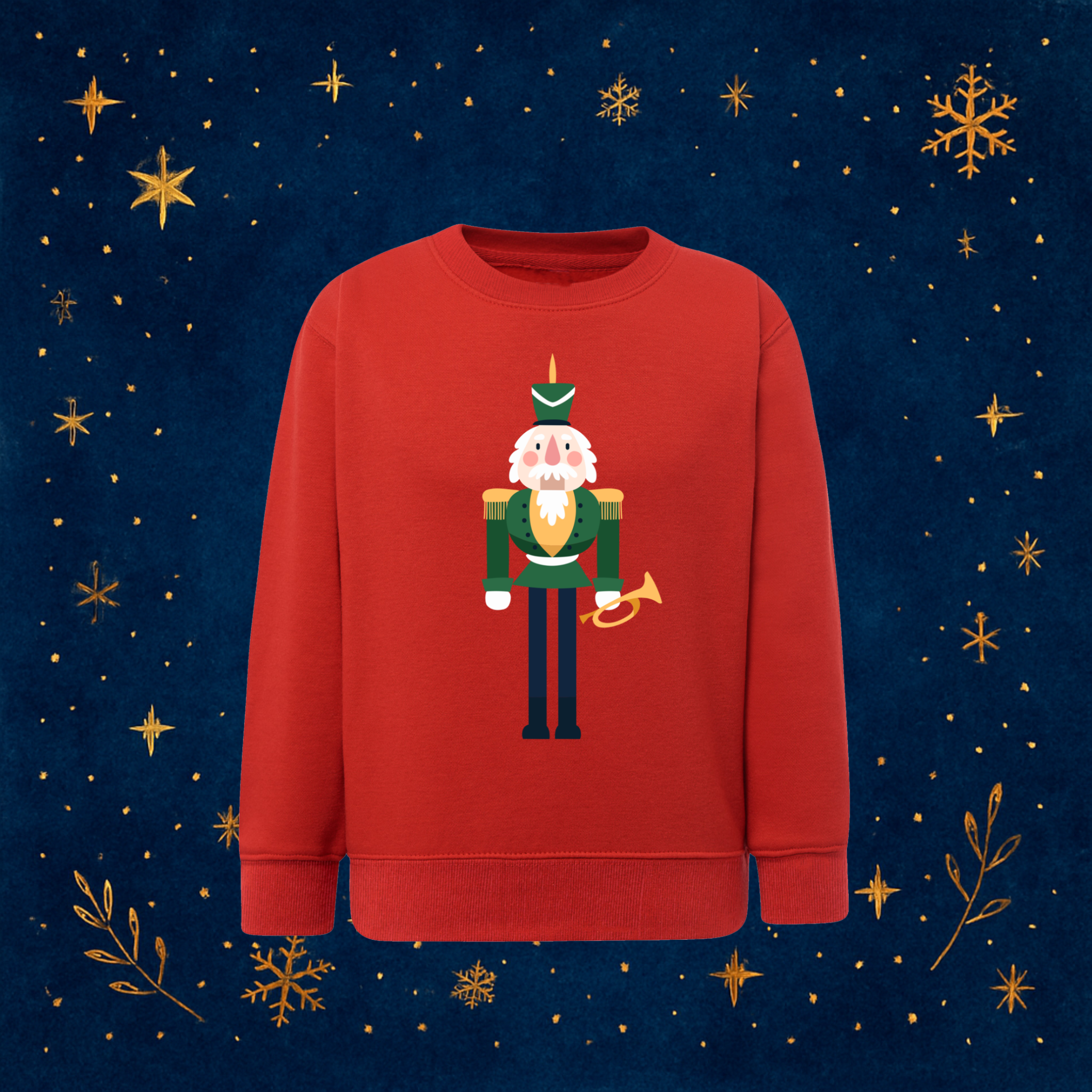 Sudadera roja “CASCANUEZ”