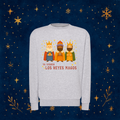 Sudadera gris mezcla “YA VIENEN LOS REYES MAGOS”