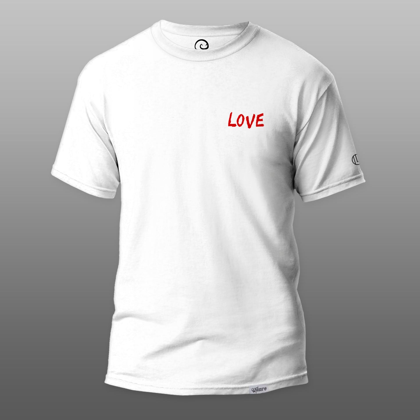 Camiseta "LOVE ROJO" pecho y espalda