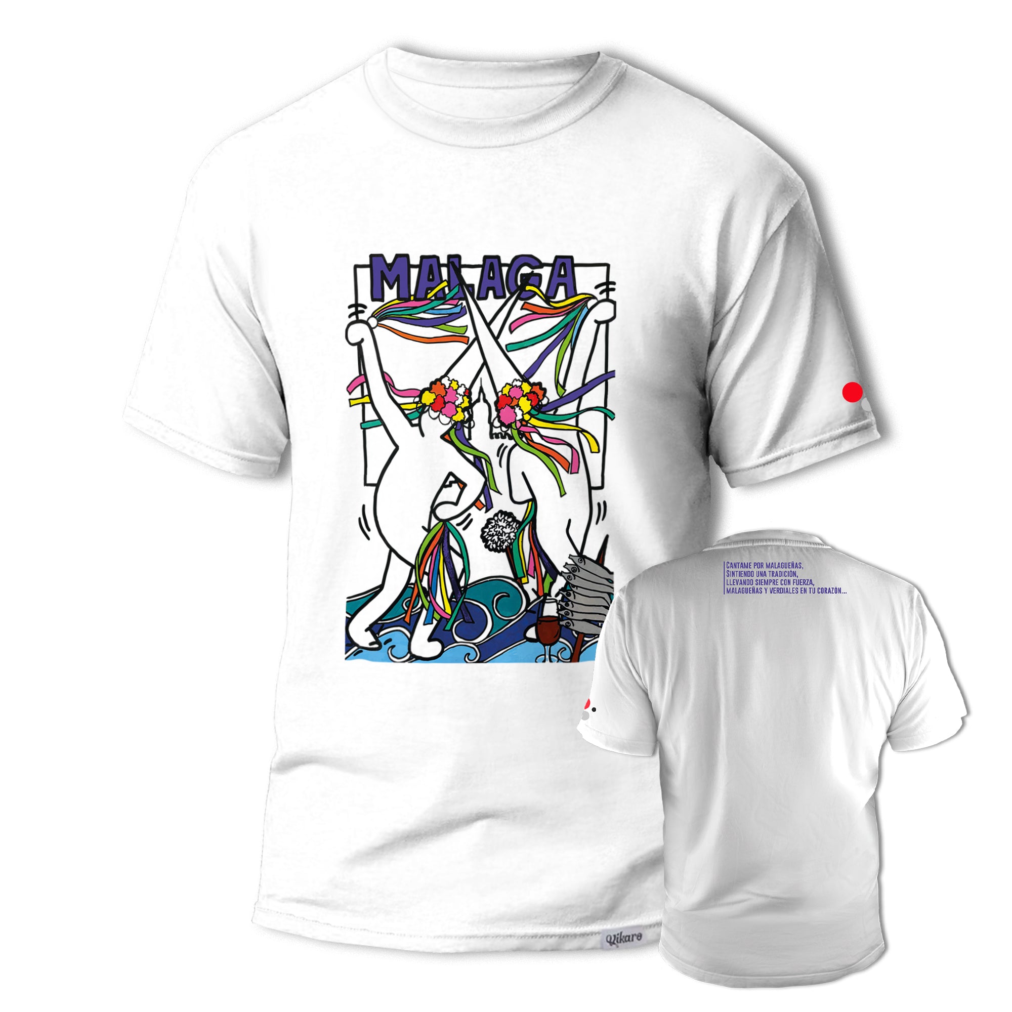 Camiseta MALAGA FLAMENCA