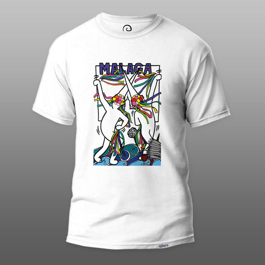 Camiseta MALAGA FLAMENCA