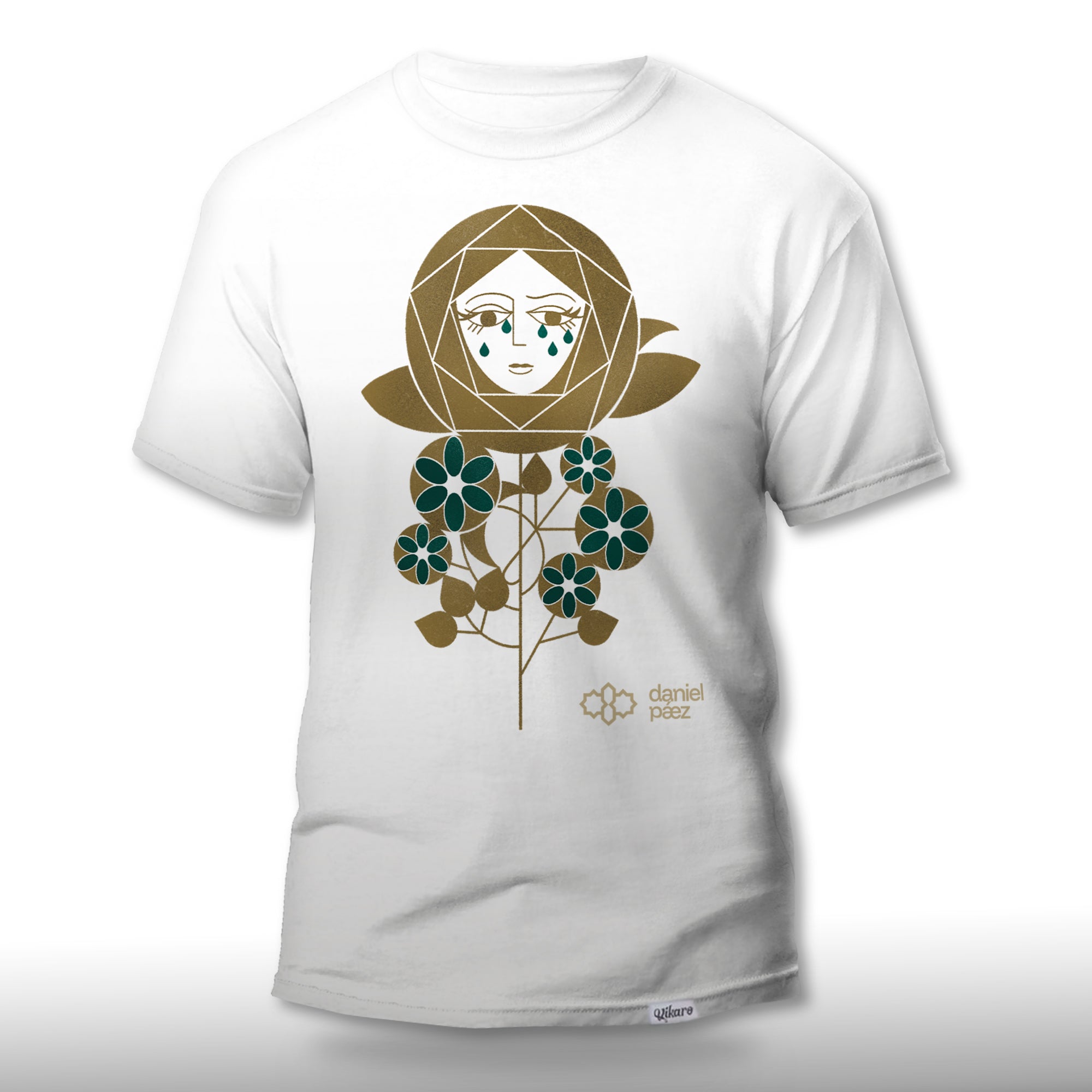 Camiseta "ROSA DE ORO"