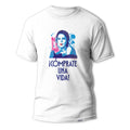 Camiseta flamenca de Jose Carlos Torres, inspirada en Isabel Pantoja, ¡COMPRATE UNA VIDA! diseño delantero